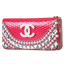 品牌双C真皮钱包批发小香风钱包批发创意钱包批发女款钱包批发