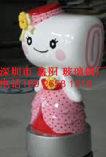 厂家定做精美形象公仔大型树脂形象公仔大型玻璃钢形象万圣节公仔