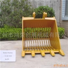 供应挖斗(图)挖机斗筛网斗格栅斗