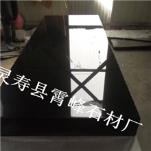 河北黑2号花岗岩墓碑、俄式直角墓碑、异形加工厂厂家