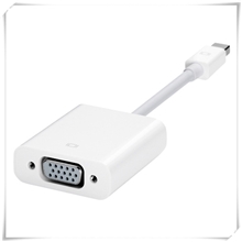 苹果笔记本miniDP转vga接投影仪显示器转接线转换器