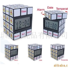 供应魔方钟、魔方时计、万年历魔方、魔方时钟