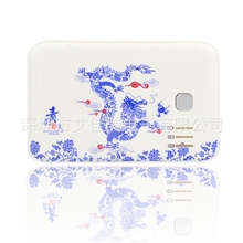 深圳工厂特惠供应畅销款青花移动电源、货真价实、可来图来样订制