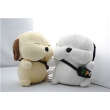 新款迷你流氓狗公仔音响电脑音响手机小音响情人节礼物