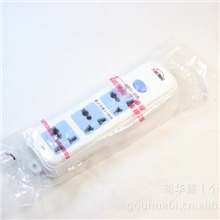 能博闻205一开3孔无线电源插座接线板电源转换器无线插座