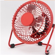 4寸usb迷你金属风扇USB全金属迷你静音风扇USB电脑风扇