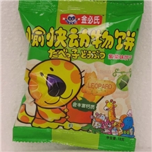 金必氏饼干18克/袋香蕉、椰子、紫菜、蔬菜、红豆、奶油6种口味
