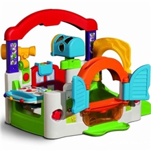 littletikes美国进口小泰克拼装玩具百变儿童乐园益智学习屋