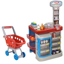 英国HitSmart正版仿真玩具大电子收银机加购物车
