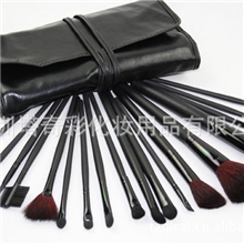 18支套刷18支化妆套刷18支套扫18支化妆刷天然纯动物毛质
