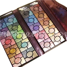 现货供应100色眼影珠光彩妆盘奢华蔷薇花组合彩妆盘