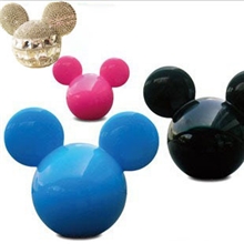 迪士尼米奇头彩汽车香水汽车香水座贴钻汽车香水厂汽车香水批