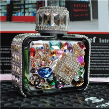 龙创正品贴钻汽车香水座镶钻车载香水汽车摆件汽车用品