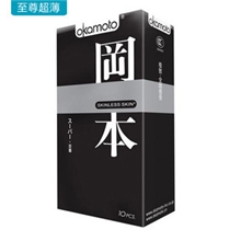 正品日本冈本OK至尊超薄10只装安全套避孕套