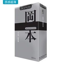 正品日本冈本OK质感超薄10只装安全套避孕套
