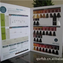 定做外贸染发色板毛板、颜色精准品质高