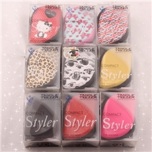 Tangle顺发梳洗头按摩梳防静电不打结梳子带LOGO版