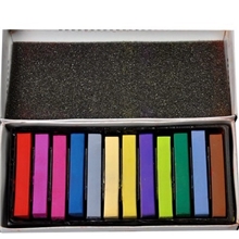 新品hairchalk染发笔粉笔本染色笔染发棒蜡笔染发剂12色