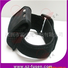 深圳厂家专业直销松紧毛弹力绑带，臂带，方扣魔术贴绑带