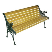 生产供应铸铁公园排椅，庭院户外椅，广场排椅（图）