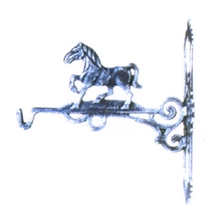 生产供应独特设计铸铁墙壁挂钩，房檐装饰，户外挂钩（图）