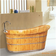 供应名贵橡木实木浴缸香柏木实木浴缸香柏木木桶