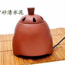 紫砂电子熏香炉带定时可调温沉檀薰香炉陶瓷熏香炉插电熏香炉