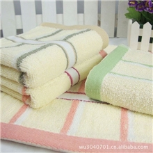 断档纯棉条子纯棉毛巾年终发货批发32*7380g满额包邮