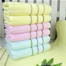 美人鱼3条断档全棉毛巾螺旋提花面巾批发3色满额包邮