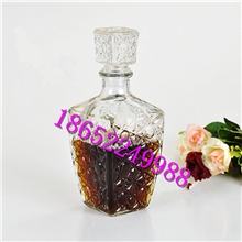 供应zakka新款小钻石红酒瓶/葡萄酒瓶高档玻璃瓶透明墨绿色酒瓶