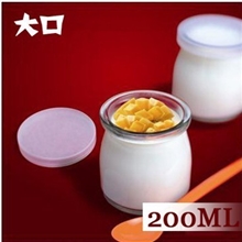 供应200毫升布丁瓶徐州华联玻璃瓶厂