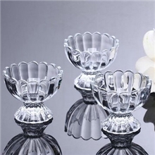 供应高白料莲花冰激凌杯厂家直销