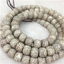 厂家直销干磨高密度顺白藏式星月菩提子8*10佛珠110颗元宝籽开