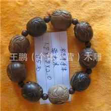 热销推荐【福寿手串】时尚桃木工艺品高档手链