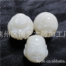 供应象牙果佛仔头莲蓬莲藕手把件挂饰