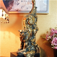 豹子摆件创意家居装饰工艺品时尚特色礼品结婚礼物实用