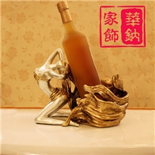 欧式创意树脂工艺酒架酒店KTV家居装饰摆件婚庆送礼佳品厂家直销