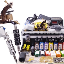 供应纹身套装纹身器材纹身机电源纹身色料YLT-108