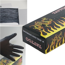 纹身器材纹身高级手套乳胶手套随意拉扯