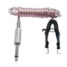 纹身器材专业纹身针器耗材机金属头透明麦克风勾线-2米