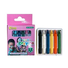 金凤凰人体彩绘蜡笔6色装生日节庆聚会彩绘赠品礼品脸部迷彩