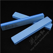 高档美甲工具批发弹性好防水耐磨长方形EVA海绵指甲锉磨甲条