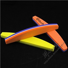 淘宝店主看过来！高档半圆形指甲锉高弹海绵搓条防水耐磨