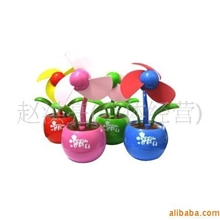 迷你电风扇/电池+USB接口苹果风扇礼品风扇