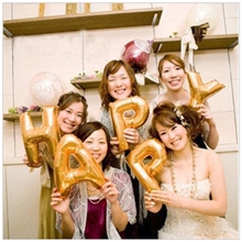 加厚大号金黄色铝膜气球英文字母A至Z装饰拍照气球婚庆装饰