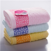 河北高阳毛巾厂家批发纯棉32股提窗花毛巾商超福利专供可定制LOGO