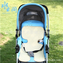 厂家直供宝宝凉席婴儿推车席八角花竹炭