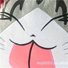 大号起司猫暖手抱枕暖手捂暖手宝/午睡枕