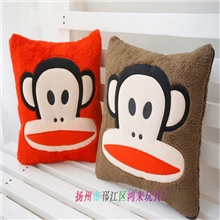 混批卡通抱枕大嘴猴空调被抱枕两用单人儿童抱枕被批发生日礼物