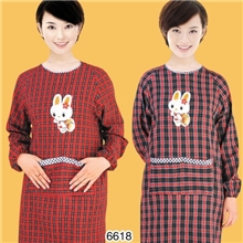 成人罩衣围裙反穿衣厂家批发带袖无袖长袖石家庄QQ350579019